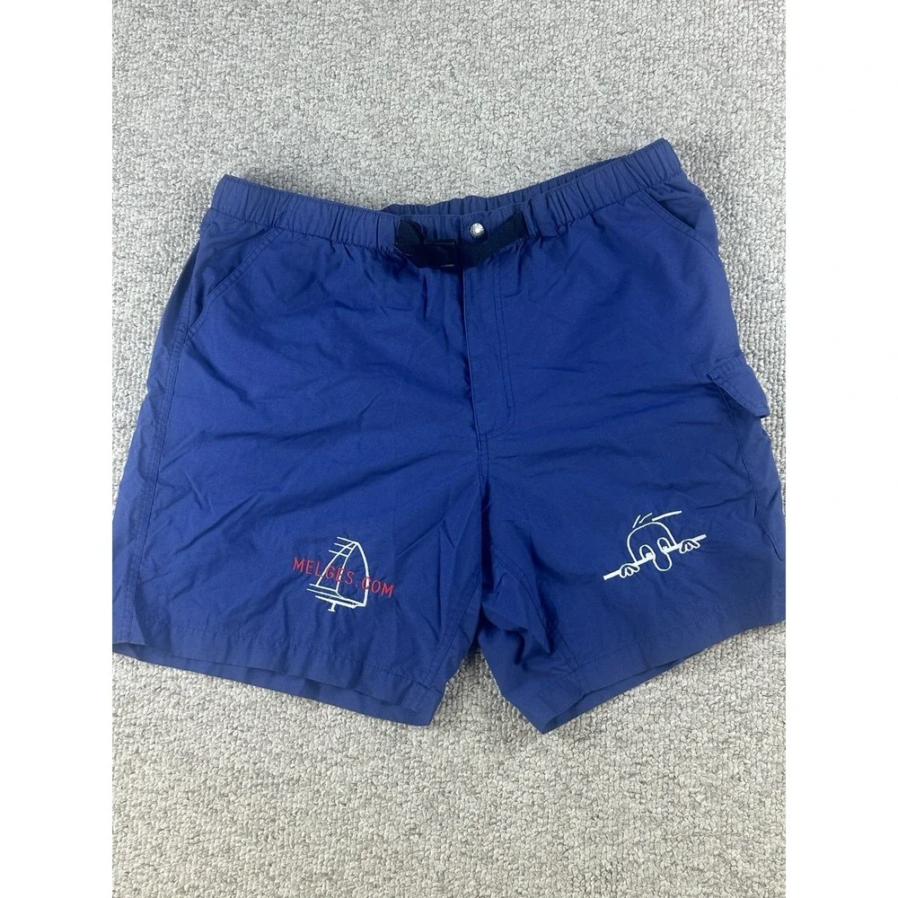 Vtg. Y2K Polo Sport Ralph Lauren Men's Board Trunks Shorts Size Large No Lining